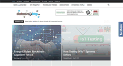 Desktop Screenshot of electronicsofthings.com